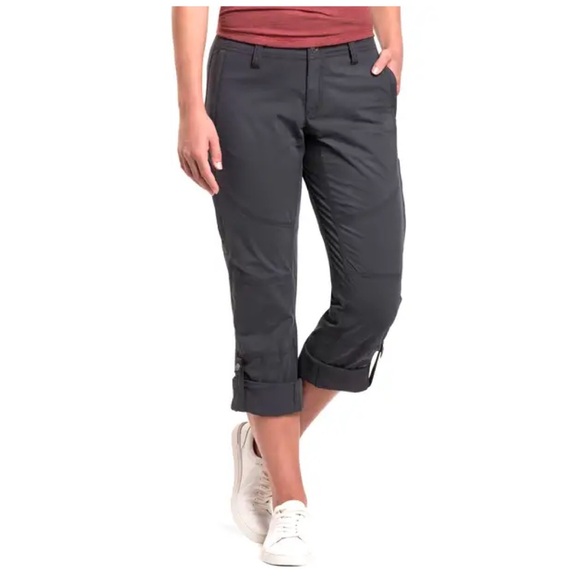 Kuhl Women's Spire Roll-Up 32” Inseam Grey Hiking Outdoor Pants Size 6 Reg New - Picture 4 of 16